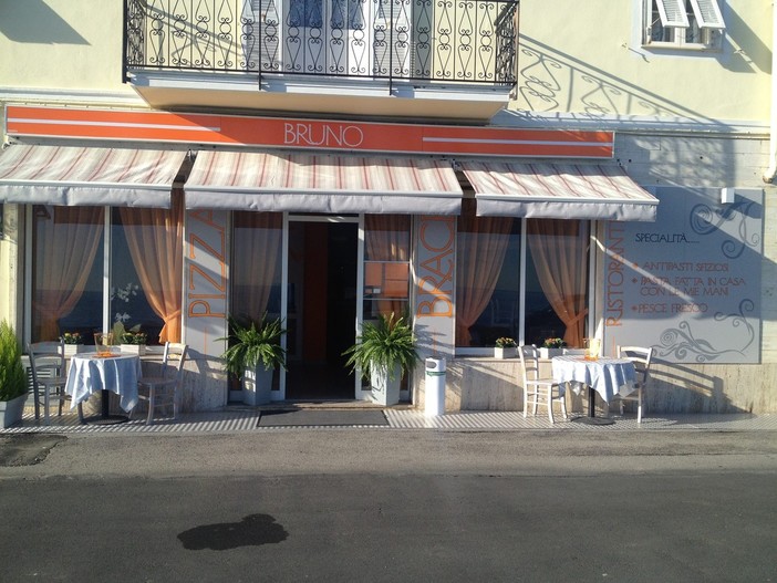 Il piacevole e apprezzato ristorante &quot;Bruno&quot; a Bussana di Sanremo