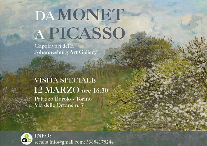 Da Monet a Picasso in mostra a Torino